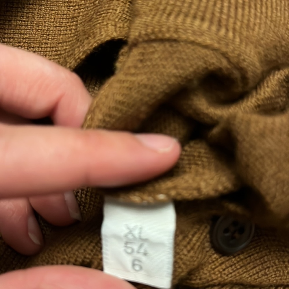PAL ZILERI Pure New Wool Polo Sweater Top - Picture 15 of 15